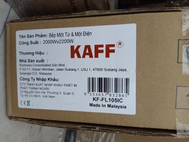 BẾP ĐIỆN TỪ KAFF KF-FL105IC - Mới 100% - Tặng bộ nồi
